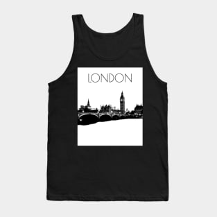 London Thames and Big Ben Tank Top